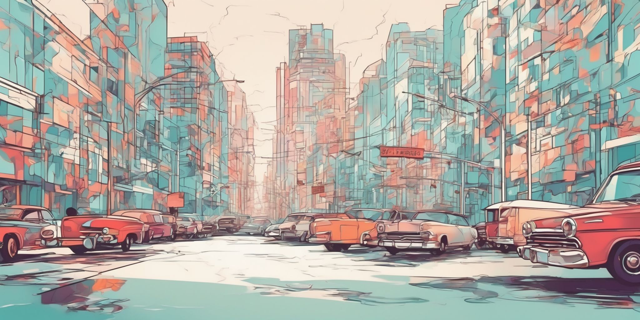 typical in illustration style with gradients and white background