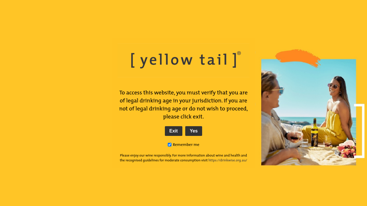 [yellow tail] website