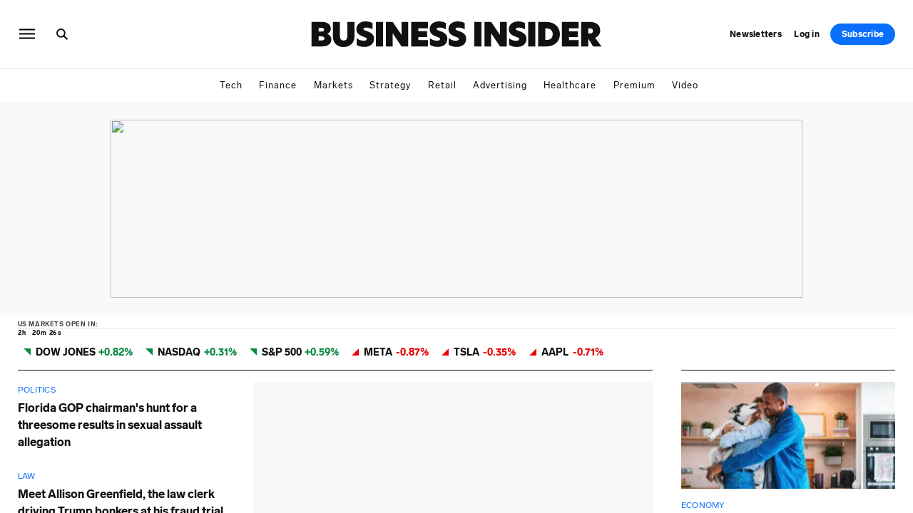 Business Insider website